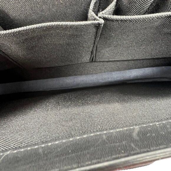 Jack Georges Black Elements Briefcase with Key & Tag - Picture 10 of 16